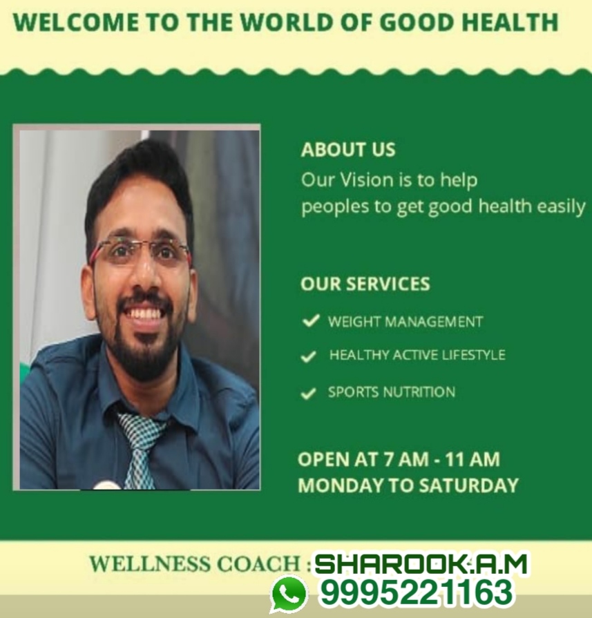 Sharook Lifestyle Coach Mankada Pallippuram